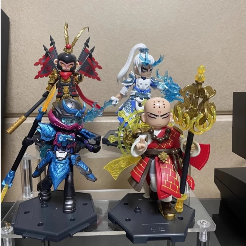 

Blokees Building Blocks Hero Assembly Toy Unlimited Assembly Tang Sanzang Sun Wukong Na Zhang Boy Toy Collectible Figure Gifts