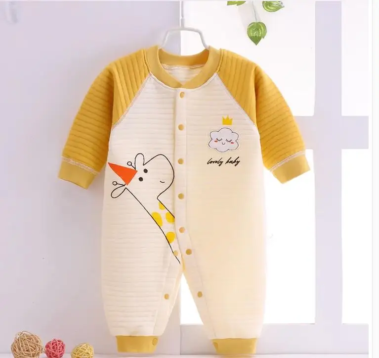 Pure cotton warm clothes for newborn babies 1