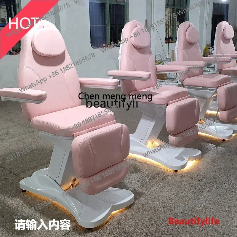 cn8350 ssss cn8350 ss 8350 Electric Adjustable Facial Bed Multifunctional Massage Dental Examination Bed with Light