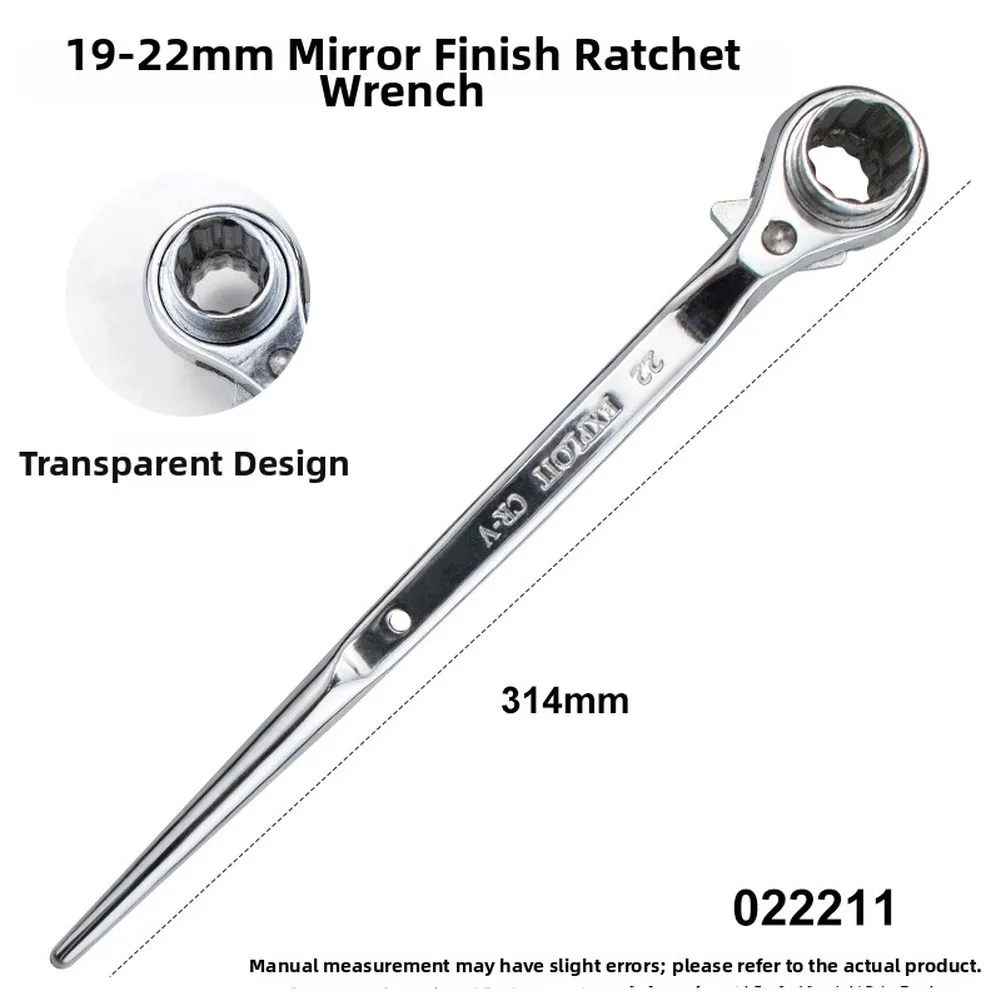 Mechanic Hand Tool Double Direction Wrench High-quality Steel Dual-way Switch Comfortable Grip Dual Direction Ratchet Spanner