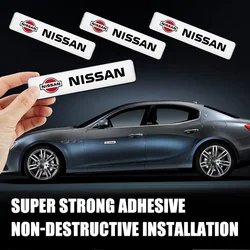 Car Accessories Aluminum Alloy Emblem Car Fender Trunk Exterior Decoration Sticker For Nissan Nismo 240SX Juke Note Versa Logan