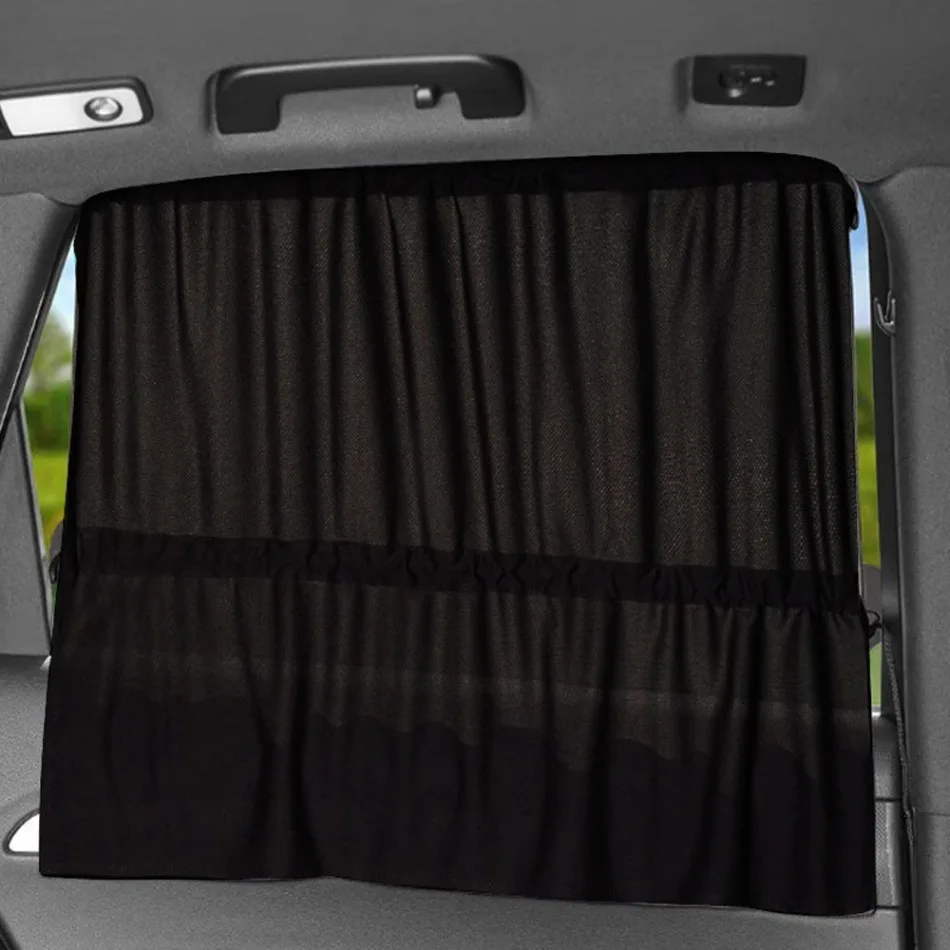 

2x Car UV Protector Sun Visor Car Window Privacy Curtains Universal Car Heat Insulation Sunshade Auto Interior Sunshade Curtains