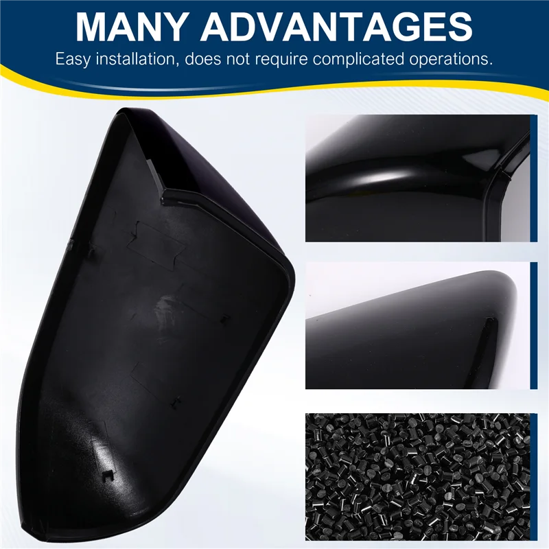 

F9-2015-2020 US For Ford Mustang Rearview Mirror Covers Side Door Wing Mirror Shell