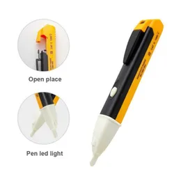 Electric indicator Non-Contact Socket Wall AC Power Outlet Voltage Detector Sensor Tester Pen LED light AC