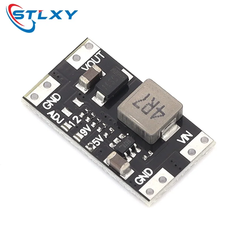1pcs XL3608-5V/9V12V Boost Module 2A Current Mini Boost Board DC-DC Switching Power Supply Module