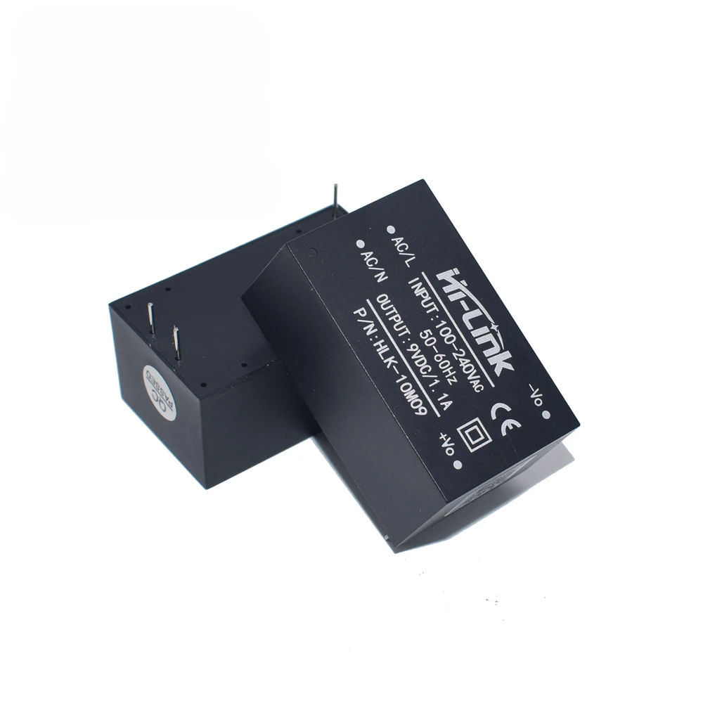 1PCS AC-DC 90-245V HLK-10M03/10m05/10M09 220V to 5V 2A 10W  intelligent household compact switching mini power supply module