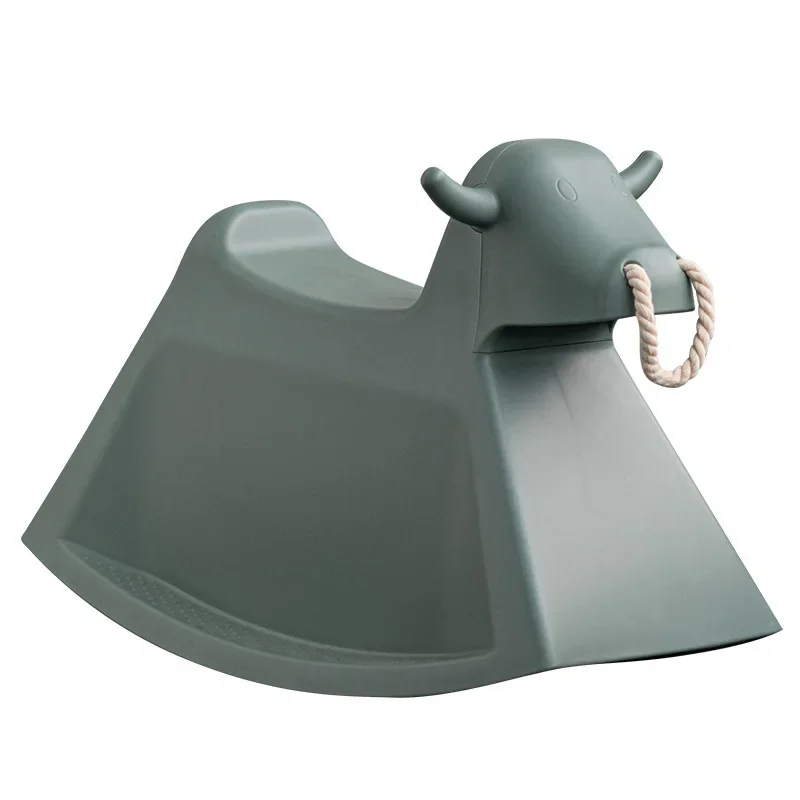 

simple household children's cartoon chair creative stool kindergarten baby pony rocking chair leisure calf chair