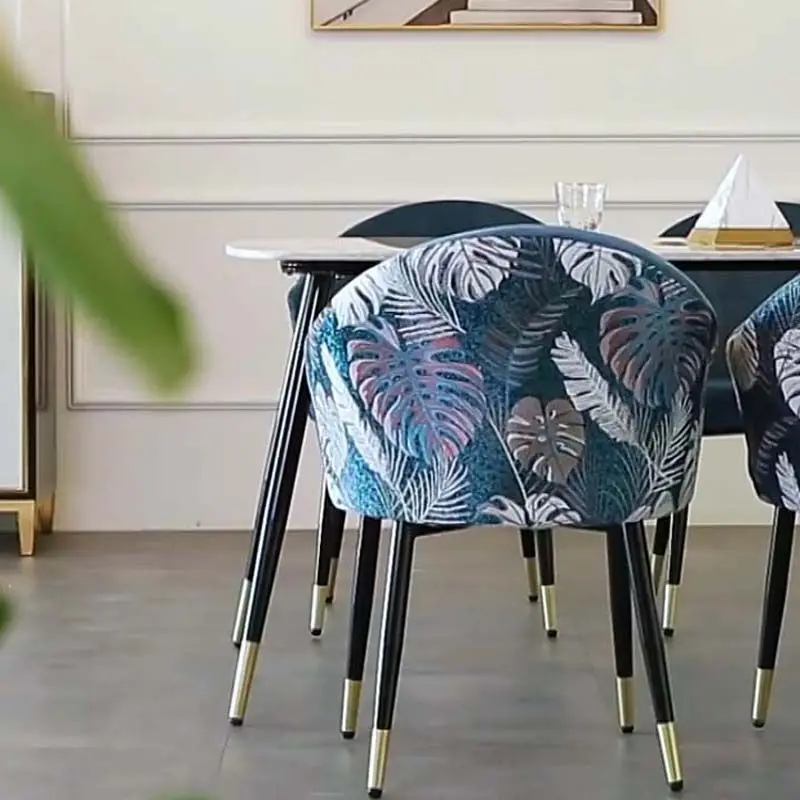 ハイエンドの多目的スツール |   スタイリッシュなダイニング、メイクアップ、背もたれ付きバニティチェア、シックなホームシーティングソリューション