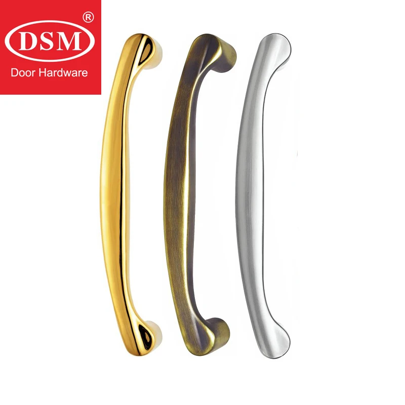 

Bronze Solid Entrance Door Handle Precision Cast Zinc Alloy Pull Handle For Home Wooden,Metal Frame,Glass Doors PA-331