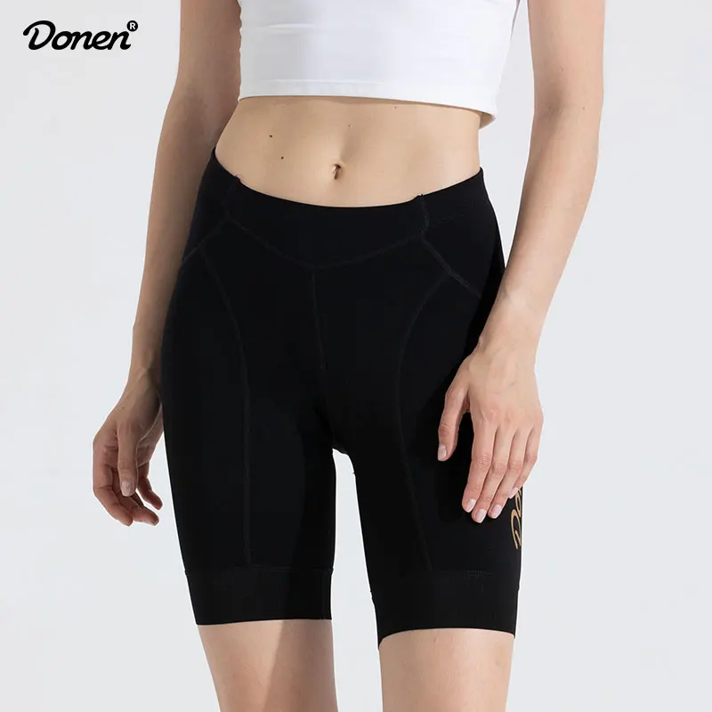 Donen Cycling Shorts Bike Tights Triathlon 6D Gel Padded Pro Lycra Bicycle Shorts Breathable women Mountain Biking Shorts