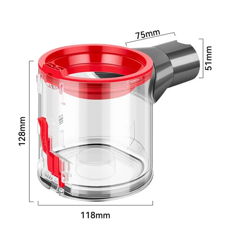 【TODAY ONLY】Replacement Parts For Dyson V8 V7- Vacuum Cleaner Main Unit, Handle Shell, Motor& Dustbin