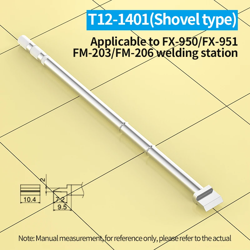 T12 Soldeerbout Tips T12-1401 1402 1403 1404 1405 1406 Soldeerbout Tip voor HAKKO FX-951 Lasstation DIY Lassen