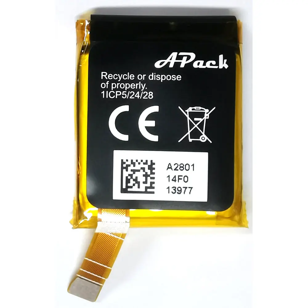 

New Original APACK APP00310 A2801 Replacement Smart Watch Battery For Fossil Gen 6 EFC1-492428 3.85V 400mAh 1ICP5/24/28
