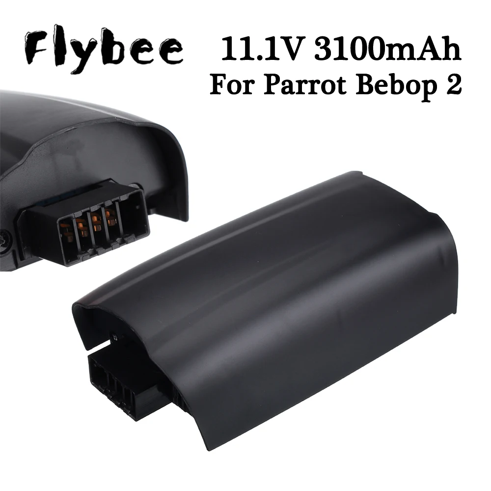 

3100mAh 11.1 V Lipo Polymer Battery Large Capacity Rechargeable Drone Battery Parts for Parrot Bebop 2 RC Drone Accessories