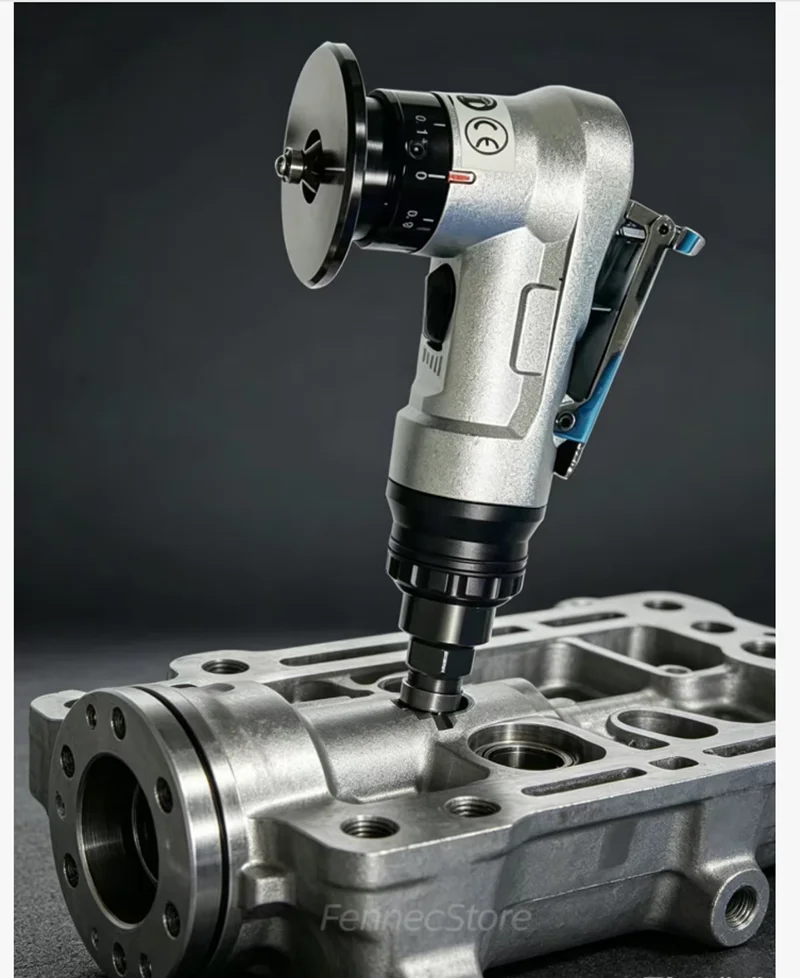 

Mini Pneumatic Chamfering Machine 30000 RPM Portable Air Beveling Machine with 1/4 Inch Air Inlet Chamfering Apparatus Air Tools