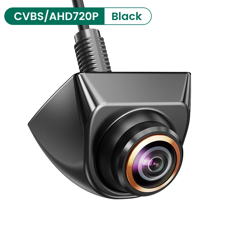GreenYi AHD 1920 x 1080P auto-achteruitrijcamera 170 °   Fisheye gouden lens Full HD nachtzicht voertuig achteruitrijcamera's aan de voorkant G899