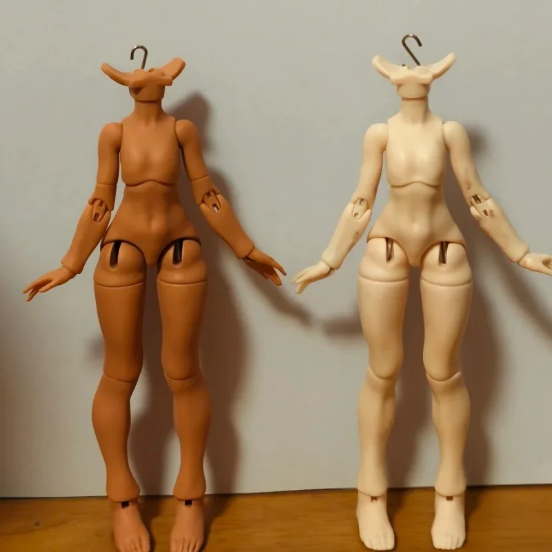 Official Accessories Mushroom Mycelium Naming Series Blank Body  1/12 Action Figure Bjd Blank Face Shell Hand Set Accessories