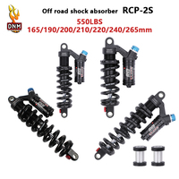 DNM RCP2S Shock Absorber Mountain Bike Rear Suspension Spring Shock Mtb Downhill DH Rear Shock 190mm 200m 220mm 240mm 550lbs