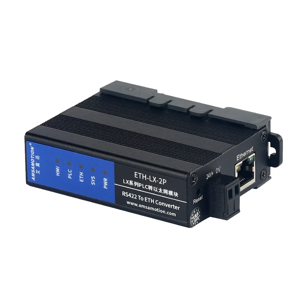 ETH-LX-2P RS422 To ETH Conveter for WECON LX Series PLC Serial to Ethernet Module Support Modbus TCP