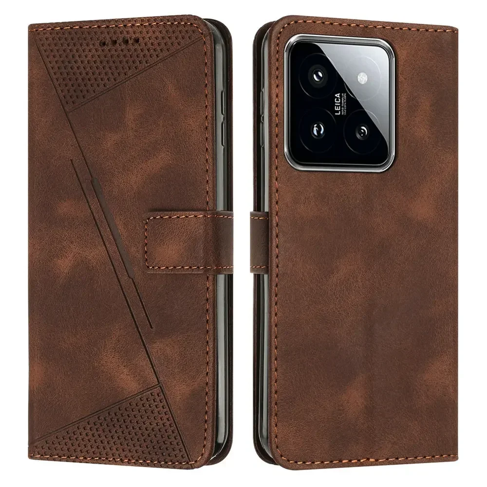 Xiaomi14 T 5G Luxury Case Texture Wallet Magnetic Book Shell for Xiaomi 14T Pro Case Phone Mi 13T Pro 13 Ultra T14 Leather Cover