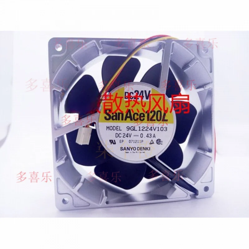

EE 1 шт. для Sanyo 9GL1224V103 120*120*38 мм 24 В 0,43 А охлаждающий вентилятор