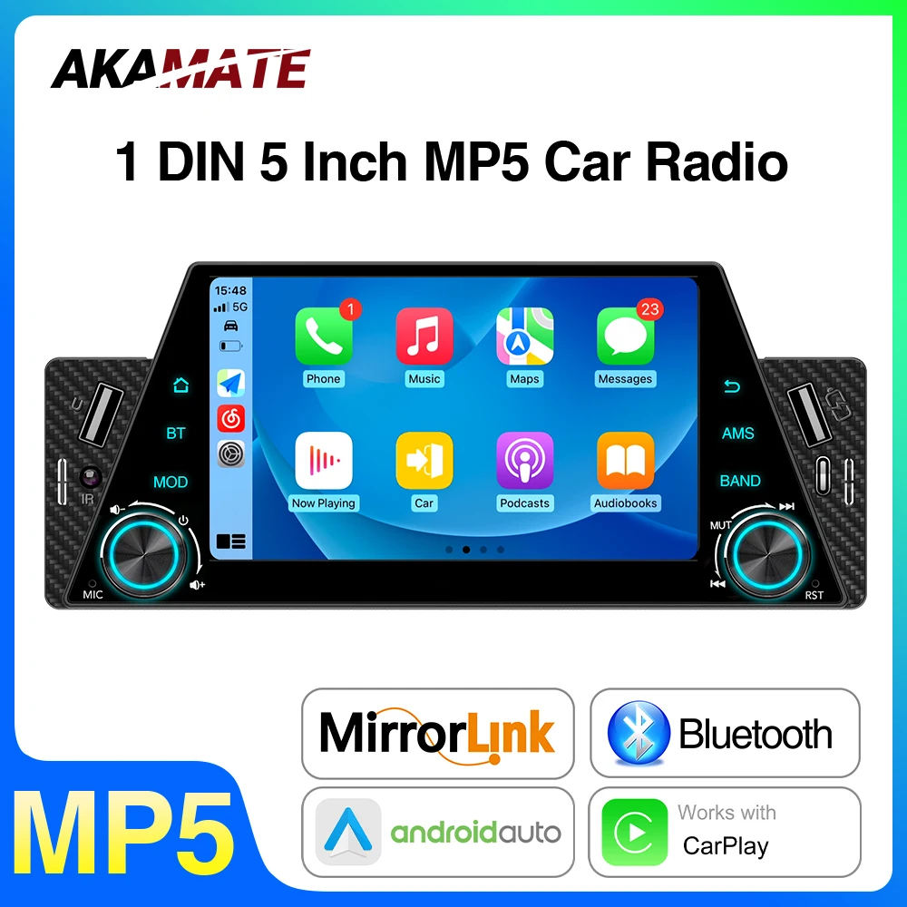 5 Inch MP5 Car Radi… - image