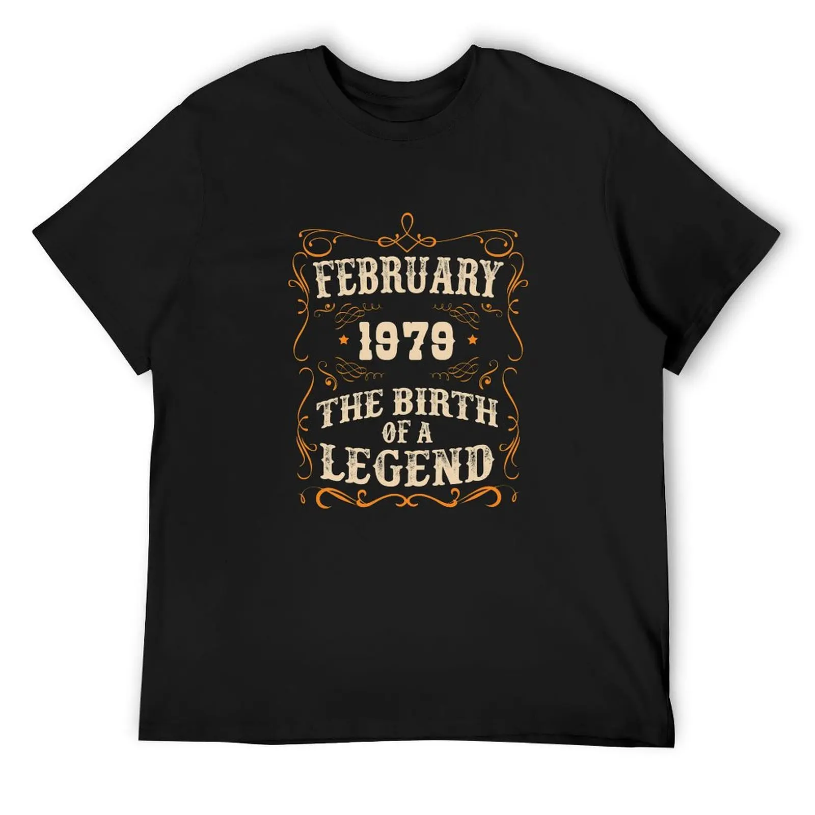 

The Birth Of A Legend - February 1979 T-Shirt shirts graphic tee street wear mens graphic t-shirts hip hop