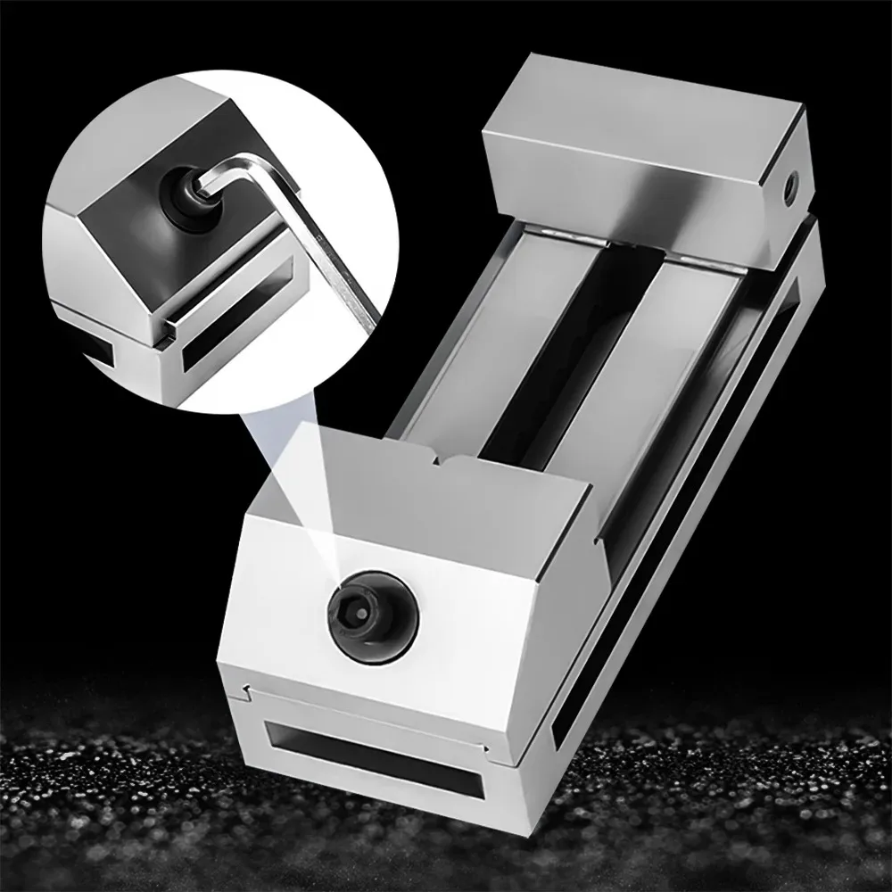 High precision fast action flat jaw grinder QKG2 to 3-inch vise CNC milling machine fixture CNC right angle vise