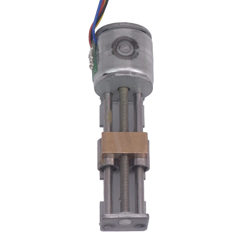 Stepper Motor SM20-35L-T Miniature Sliding Table Linear Motor Screw Rod Slider Nut Small Sliding Table Diy Engraving Machine