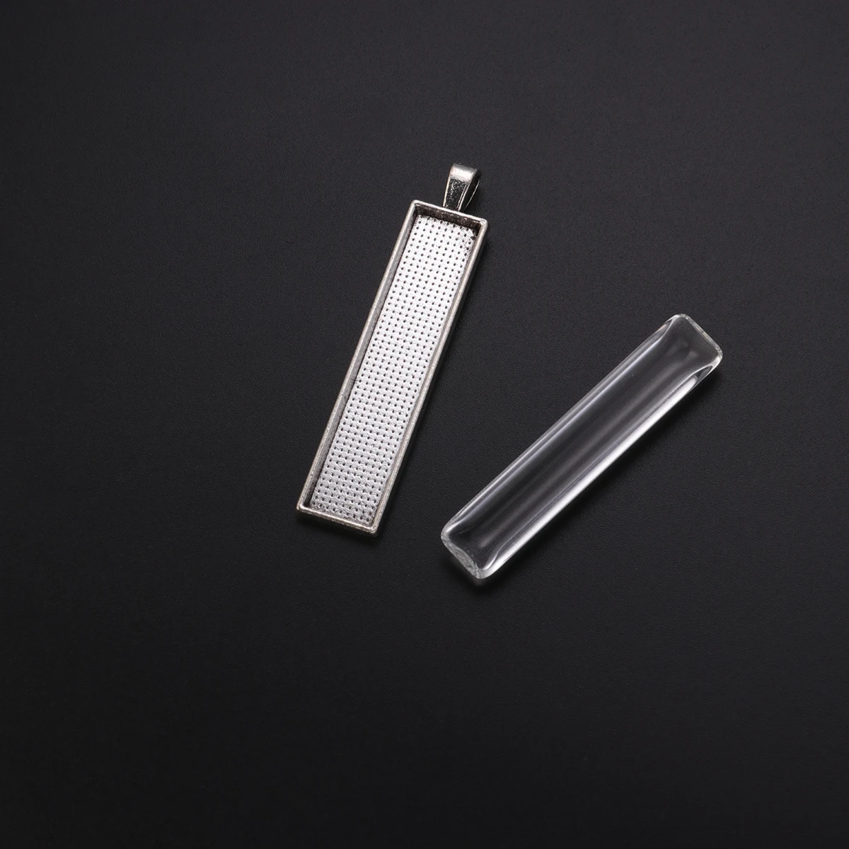 

10pcs Time Gem Bottom Holder Vintage Alloy Pendant Trays Blank Round Jewelry Craft Supplies DIY Resin Photo Custom Charm