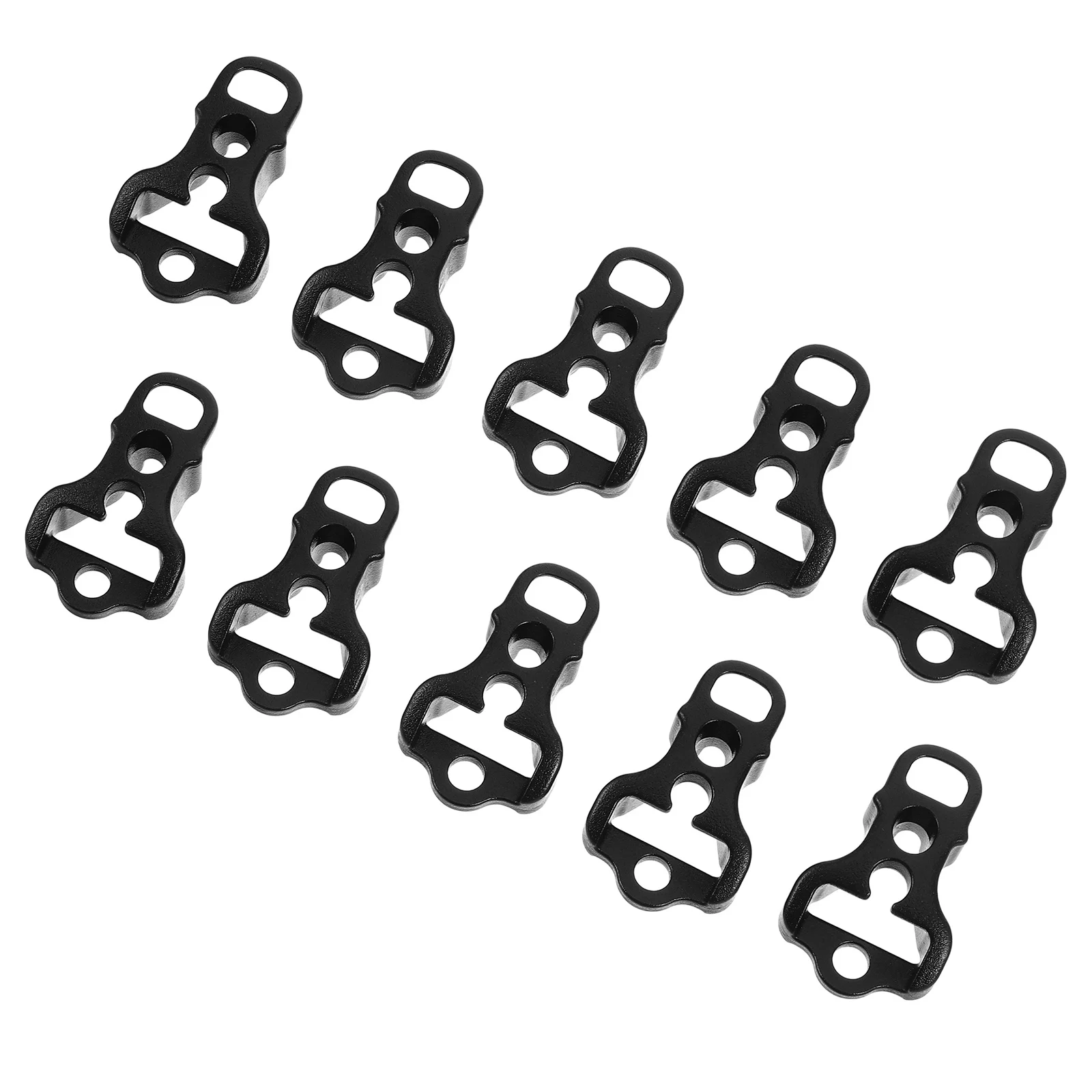 

10 Pcs Tent Wind Rope Plastic Fasteners Lightweight Durable Adjustable Buckles Camping Supplies Outdoor Gear Accessories