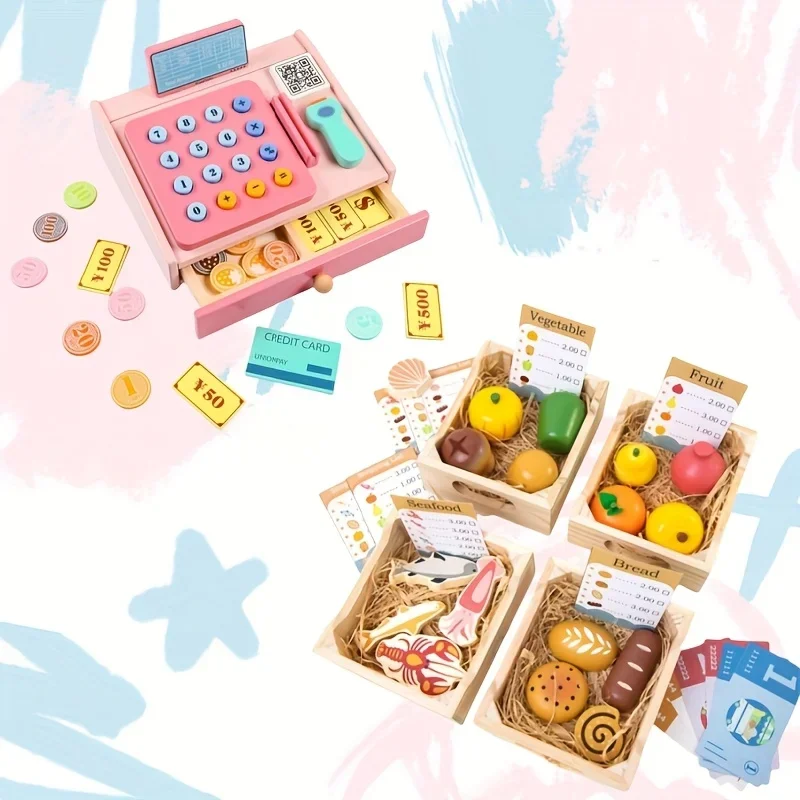 jeu-d'imitation-en-bois-pour-epicerie-avec-aliments-simules-et-caisse-enregistreuse-pour-jeu-de-role-de-commercant-ideal-pour-les-fetes-d'interieur