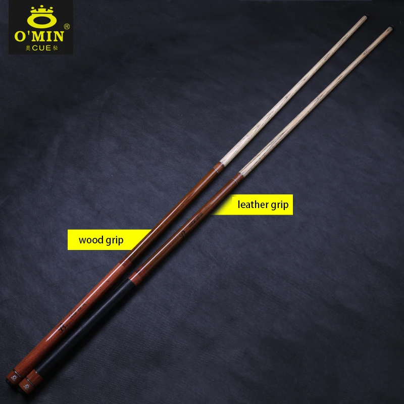 OMIN-Break Billiard Cue Punch and Jump Stick, Ash Wood Shaft, 14mm, 1/2 Split Pool Ball, HZJ, Original, 141cm