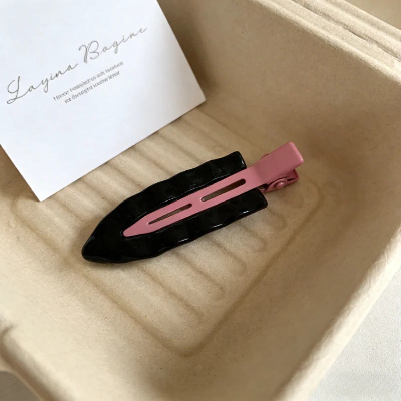 

Корейские металлические заколки для волос в стиле макарон, супер-модные, для макияжа, бесшовные, для челки, аксессуары для прически, популярные у интернет-знаменитостей