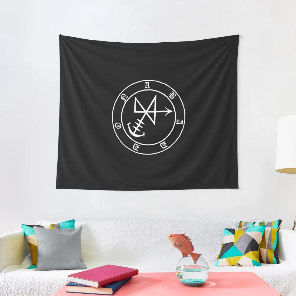 Sigil of Abaddon Talisman Demon Circle Tapestry Hanging Wall Room Decoration Korean Style Tapestry