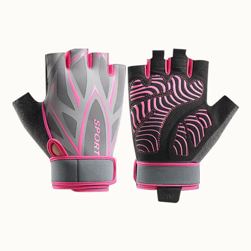 AliExpress NONE Fitness Gloves Gym Cycling Summer Men Women Wrist Support Dumbbell Gloves Weightlifting Anti-Slip Breathable Workout Gloves