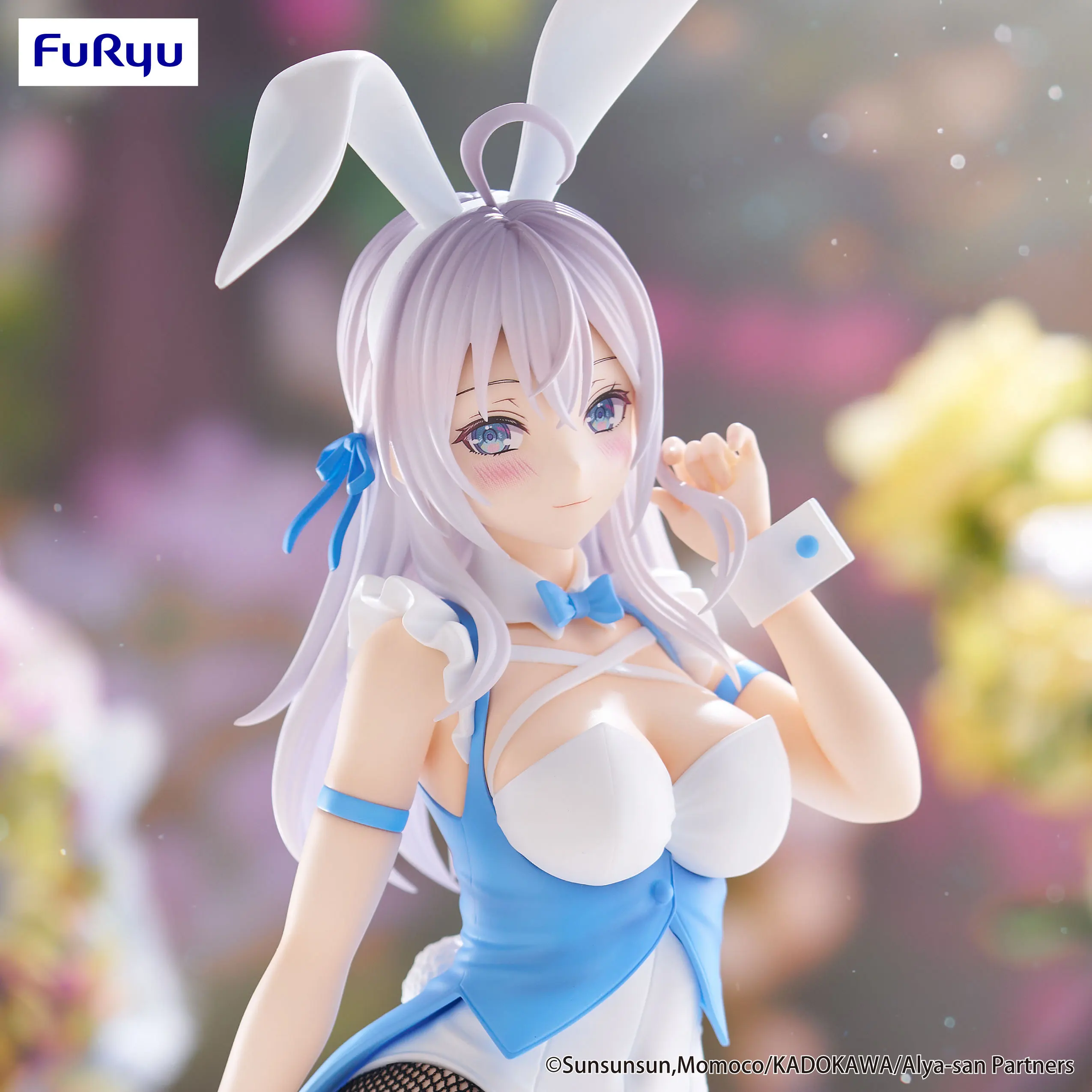 Original Genuine Model FuRyu BiCute Bunnies Sometimes Hides Her Feelings in Russian 28cm Alya Figure Anime Figurine Wholesale