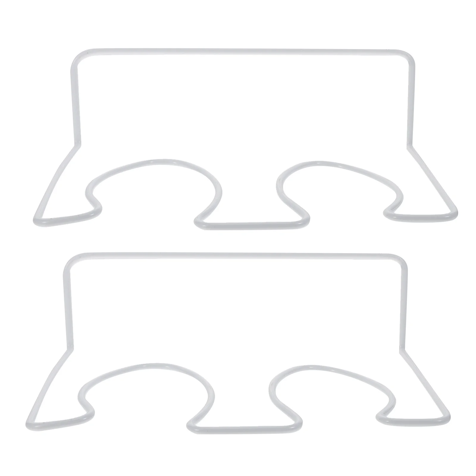 

2pcs Wall-Mounted Shoe Rack No Punch Installation For Long Boots Storage Shelf Bathroom Room Dressing Area Organizer Home Supply