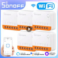 SONOFF MINI R4 Wifi Switch Module Smart Wi-Fi 2 Way Switch Smart Home Works R5 S-MATE Wireless Control Alexa Google Home