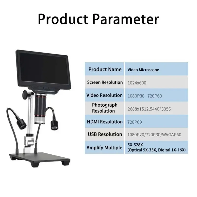 Aixun DM21 Electronic Microscope and  Digital Multimeter Support Infrared Remote Control Settings to Avoid Screen Jitter
