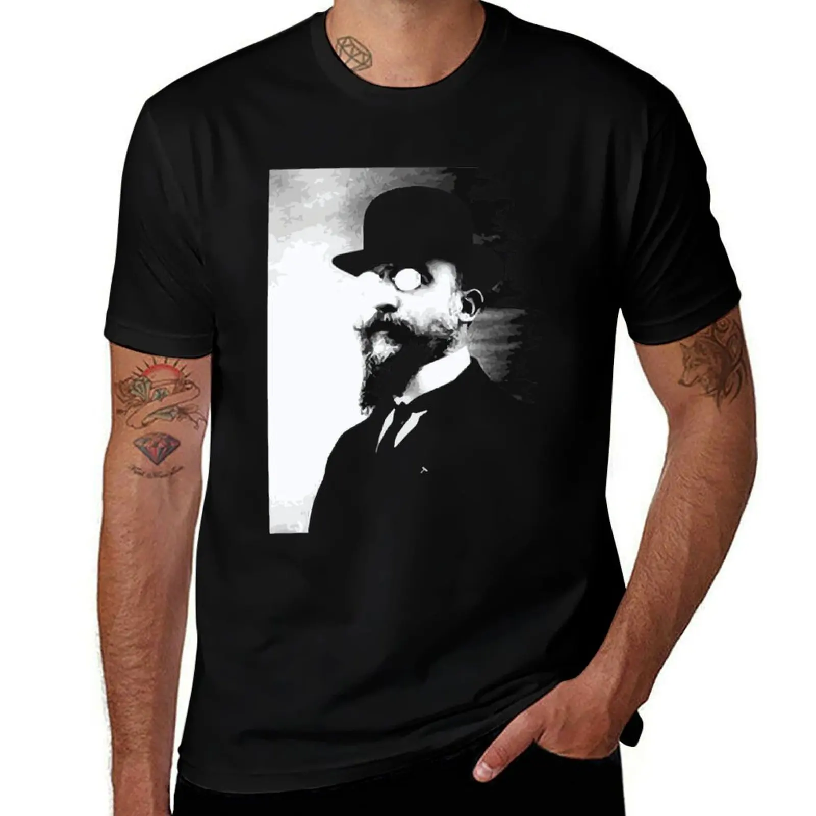 Erik Satie - classical music T-Shirt cotton graphic tees heavyweights custom t shirt vintage anime shirt funny t shirts men