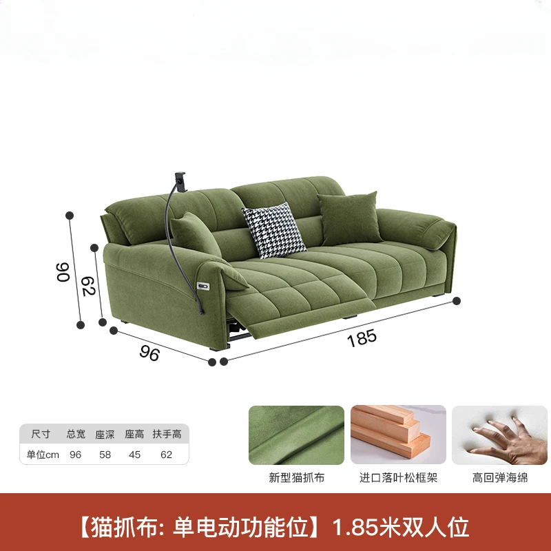 Genuine Velvet Reclining Sofas Office Green Accent Lounge Lazy Reclining Sofas Theater Sillon Para Dormitorio Patio Furniture