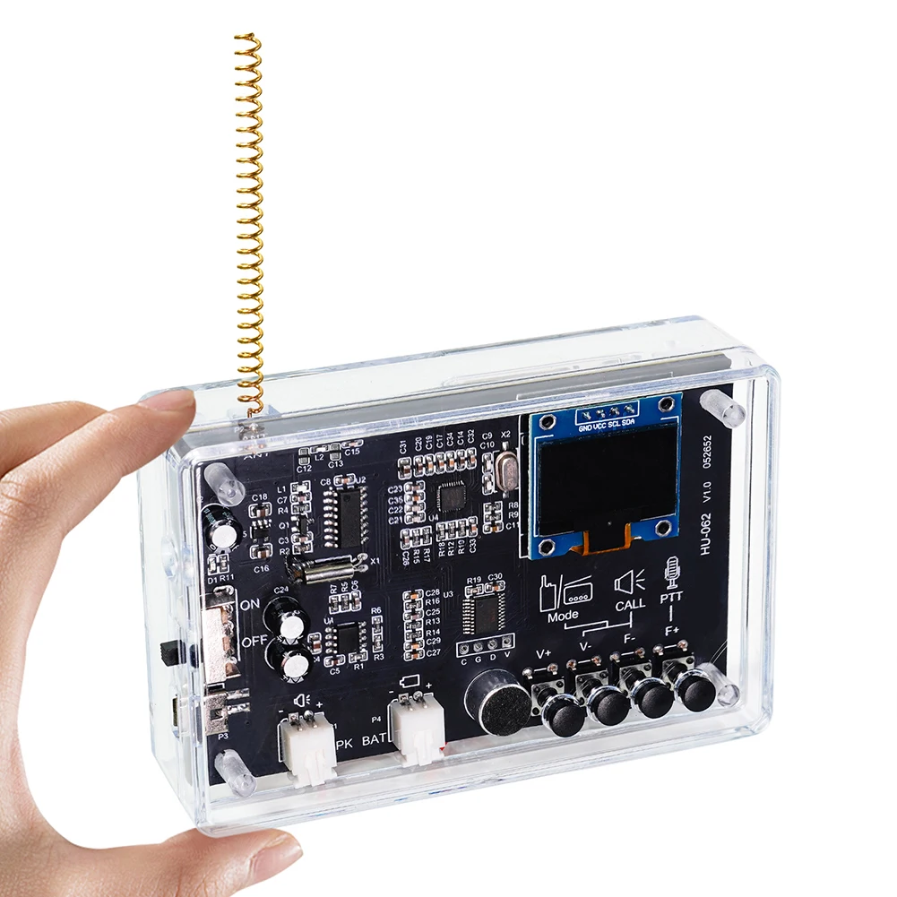 For Electronics Learning DIY FM Radio Kit Pre Soldered Electronics Kit Auto Scan And Preset BK4802P RF Receiver