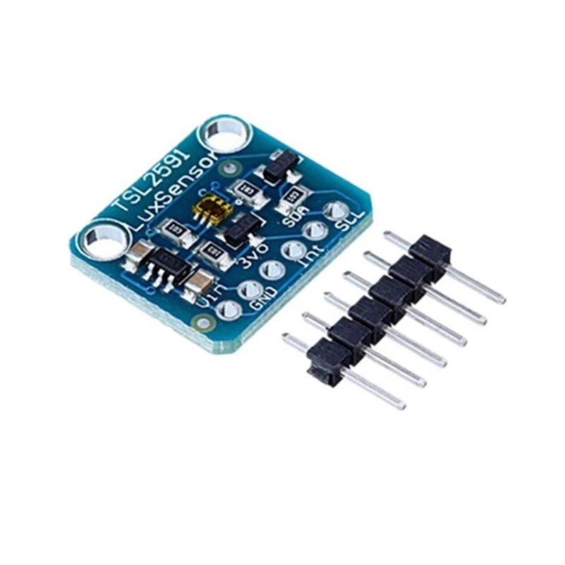 

SZSU TSL2591 I2C Модуль разработки световых датчиков Высокие динамические диапазоны цифровая плата TSL25911 3.3V 5V Электронный