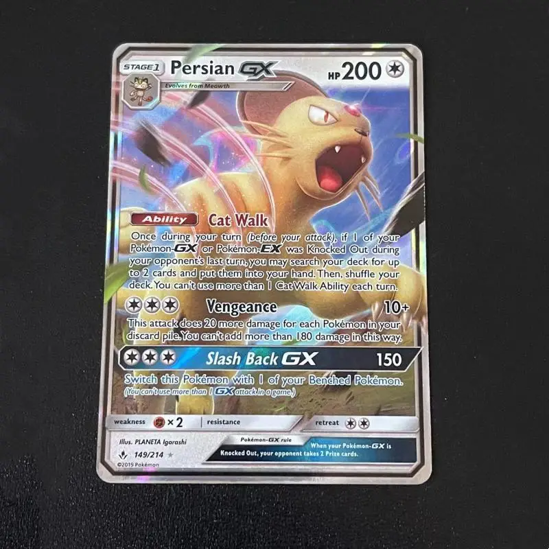 Pokemon PTCG-tarjeta Flash individual versión en inglés, juego de colección de Anime, Honchkrow, Heatran, Marshadow, Toxapex, regalos de Juguetes DIY