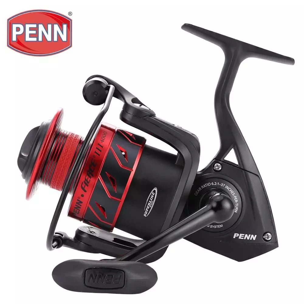 

PENN FIERCE III FRC 2000-8000 Spinning Fishing Reel 4+1BB Full Metal Body Saltwater Reel Superline Spool Fishing Tackle