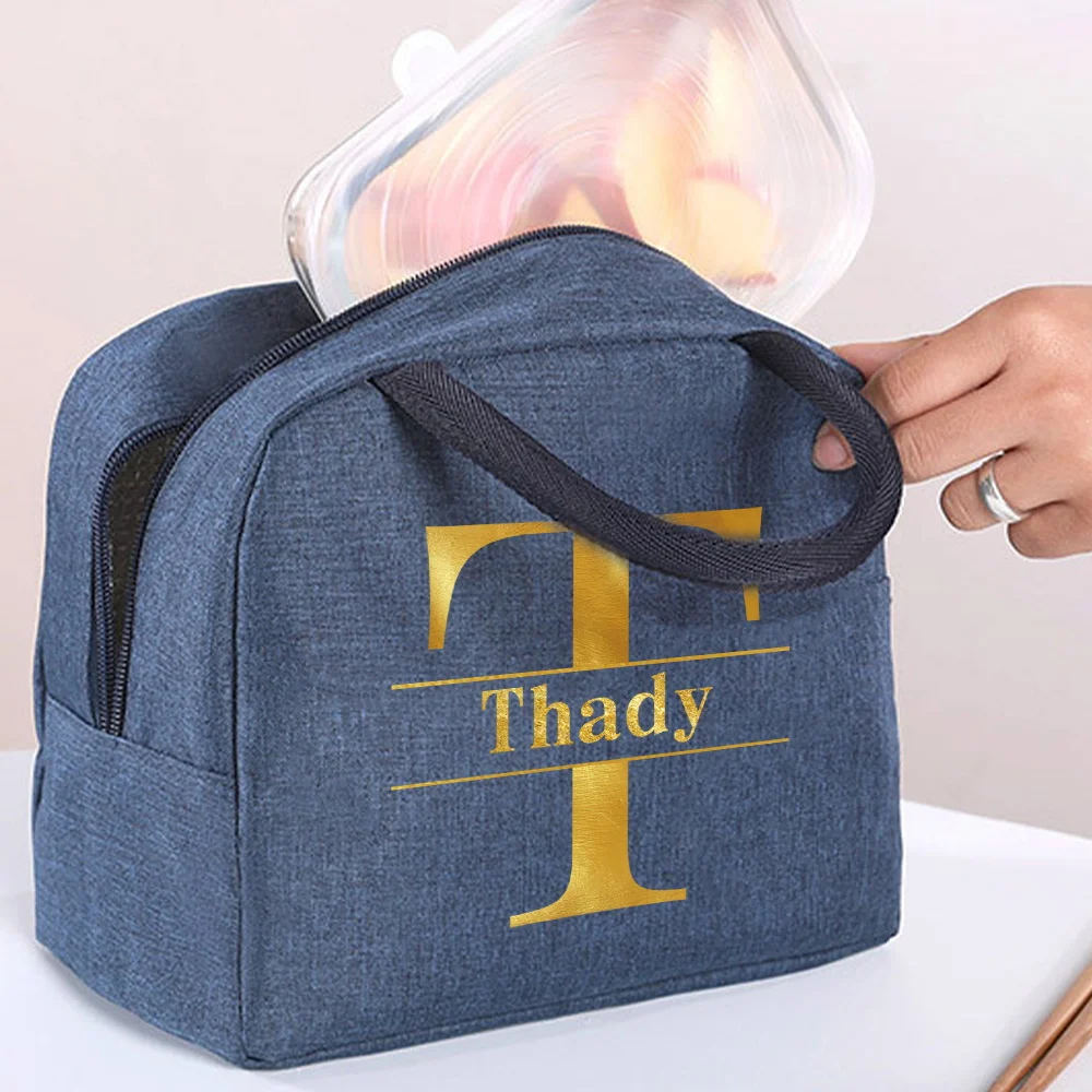 شخصية مخصصة حقيبة الغداء العزل الحراري علب الاغذية الكبار العمل الشاطئ نزهة المشي لمسافات طويلة