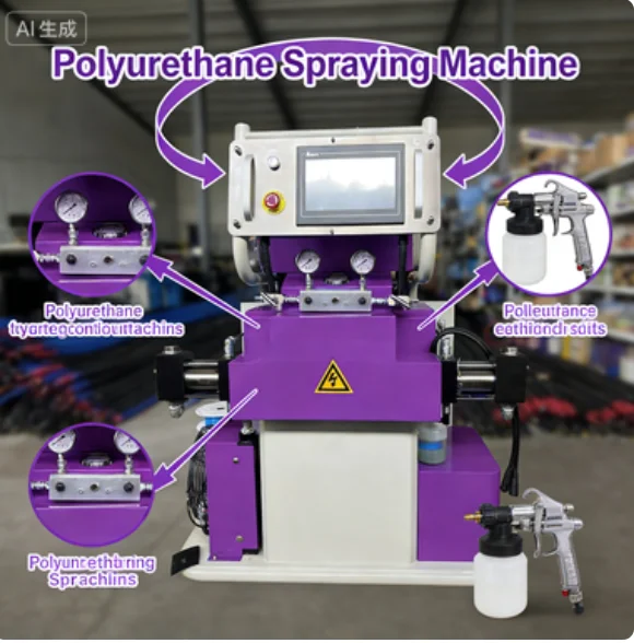 YG Customized Hot Sale Hydraulic 2 Components Polyurea Coating Polyurethane Spray Foam Insulation Machine