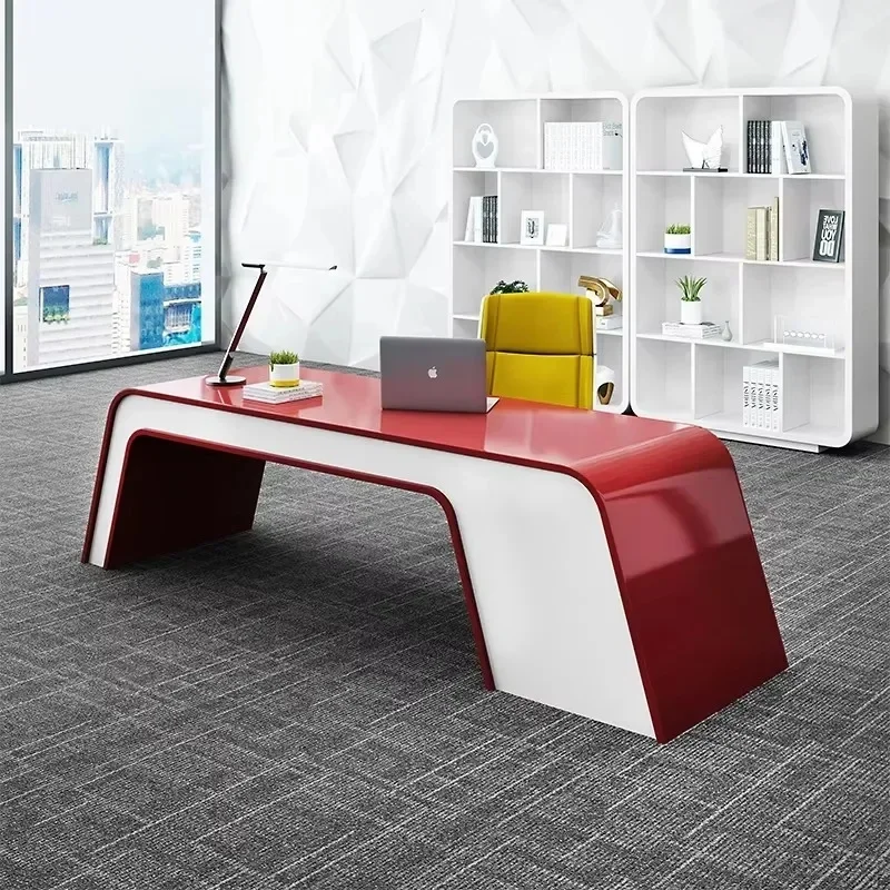 Modern Multifunctional Desk for Home Office and Study, Simple Corner Table for Reading, Writing, and Computer Use