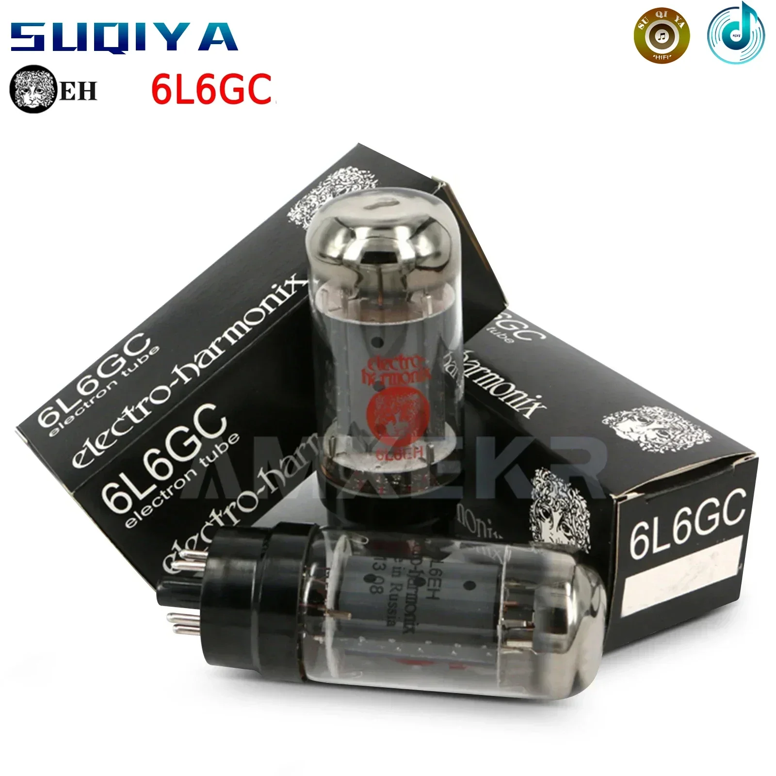 

SUQIYA-Russian EH 6L6GC 6L6 Vacuum Tube Valve Replace EL34 6L6 5881 6P3P 6L6GC Tube Amplifier Kit Diy HIFI Audio Amp Genuine